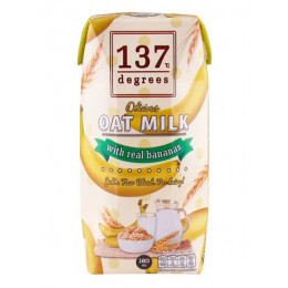 Молоко овсяное с бананом, Ca + витамины, 137 Degrees 180мл
