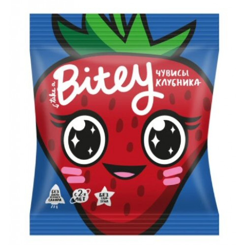 Мармелад Bitey “Чувисы” Клубника 20 г | Bite Мармелад Bitey “Чувисы” Клубника 20 г | Bite