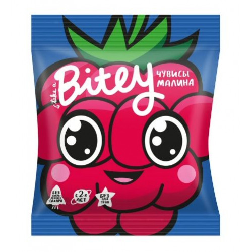 Мармелад Bitey "Чувисы" Малина 20г Мармелад Bitey "Чувисы" Малина 20г