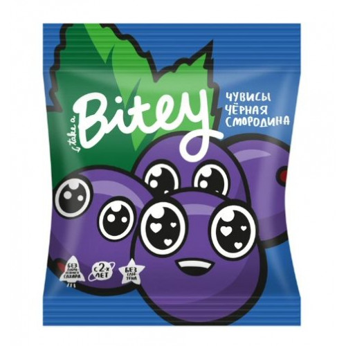 Мармелад Bitey “Чувисы” Черная смородина 20 г | Bite Мармелад Bitey “Чувисы” Черная смородина 20 г | Bite