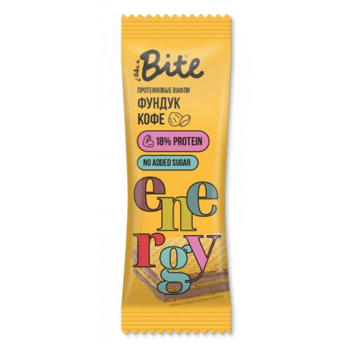 Вафли протеиновые Bite “Фундук – кофе” 35 г | Bite Вафли протеиновые Bite “Фундук – кофе” 35 г | Bite