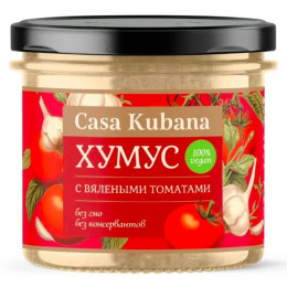 Хумус "Вялеными томаты" стекло 90г