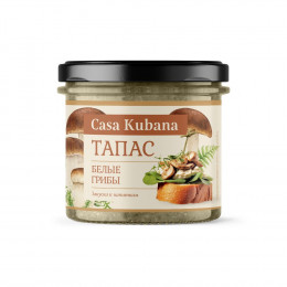 Тапас "Белые грибы" стекло 90г