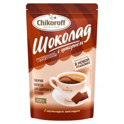 Цикорий растворимый "Шоколадный" chikoroff 100г Цикорий растворимый "Шоколадный" chikoroff 100г