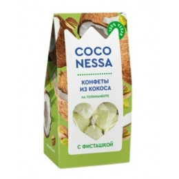 Конфеты кокосовые "Фисташка" Coconessa 90г Конфеты кокосовые "Фисташка" Coconessa 90г