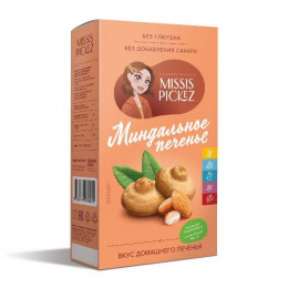 Печенье миндальное без сахара и глютена Missis Pickez 100г Печенье миндальное без сахара и глютена Missis Pickez 100г