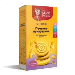 Печенье песочное Кукурузное Missis Pickez 100г Печенье песочное Кукурузное Missis Pickez 100г