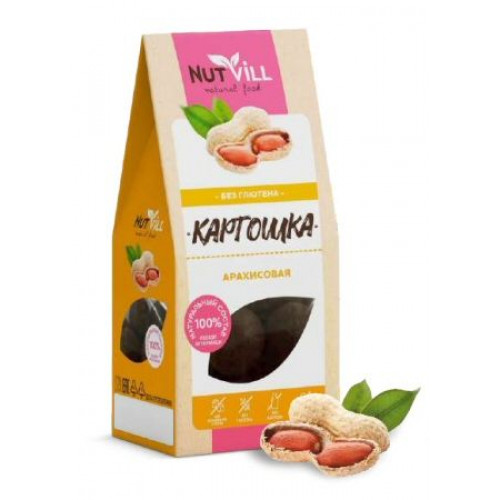 Печенье “Картошка” арахисовая 96 г | Nutvill