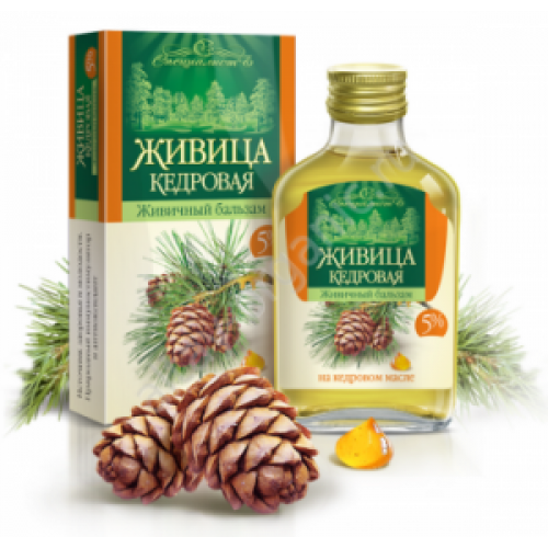 Бальзам Живичный (кедровый) 5%, 100мл