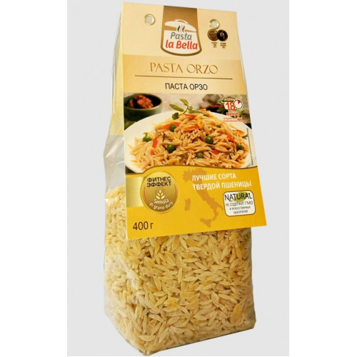 Макароны Орзо "Pasta la bella" 400г Макароны Орзо "Pasta la bella" 400г