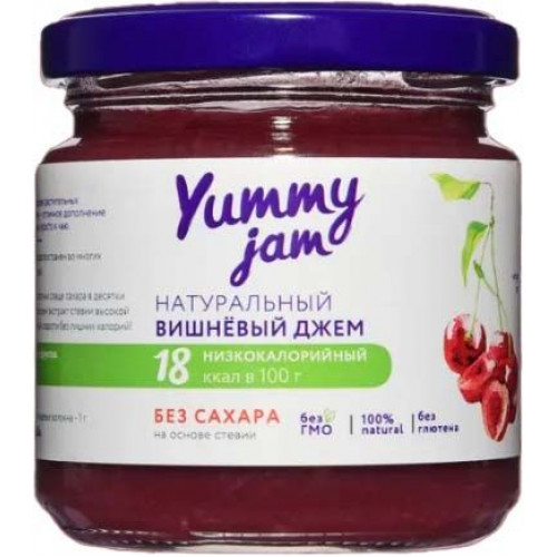 Джем Вишнёвый, низкокалорийный Yummy 200г