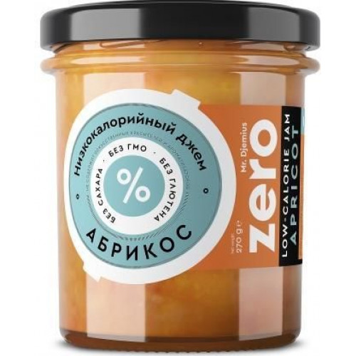 Джем Абрикос низкокалорийный 270 г | Mr. Djemius ZERO
