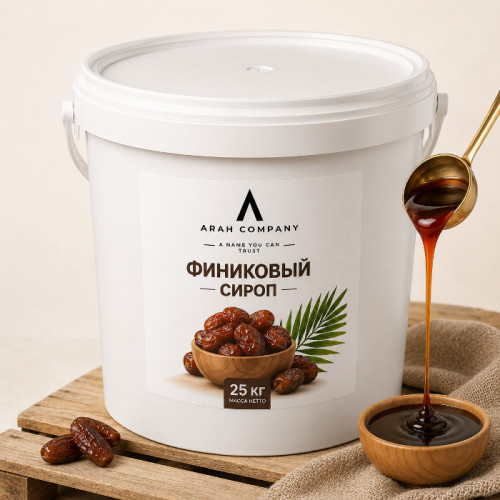 Финиковый сироп Arah, 25 кг (Иран) Финиковый сироп Arah, 25 кг (Иран)