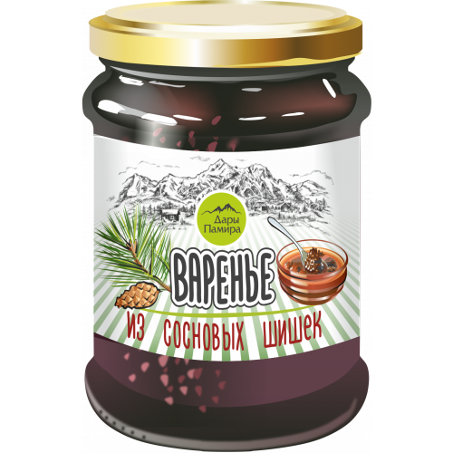 Варенье из сосновой шишки 250г. | Дары Памира