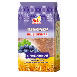 Клетчатка пшеничная Черника бум.пакет 300г Клетчатка пшеничная Черника бум.пакет 300г