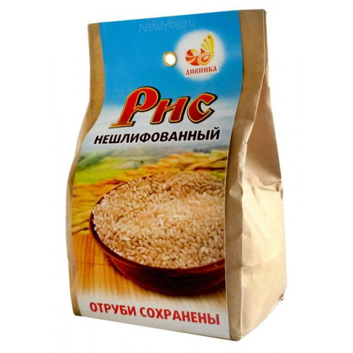 Рис нешлифованный к/п 500г Рис нешлифованный к/п 500г