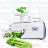 Двухшнековая соковыжималка Tribest Green Star Pro GS-P501, белый цвет Двухшнековая соковыжималка Tribest Green Star Pro GS-P501, белый цвет