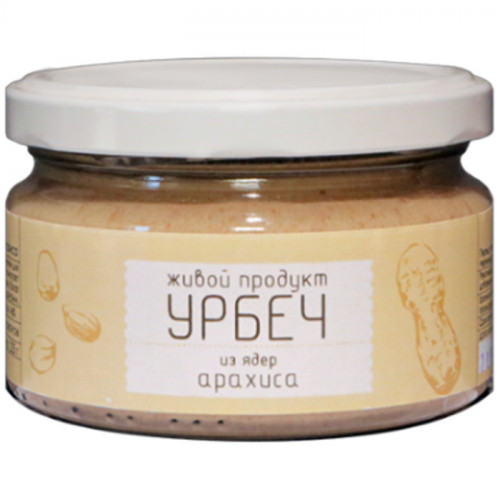 Арахисовый урбеч Живой Продукт без сахара 225 г (Дагестан) Арахисовый урбеч Живой Продукт без сахара 225 г (Дагестан)