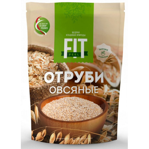 Отруби овсяные 400г Отруби овсяные 400г