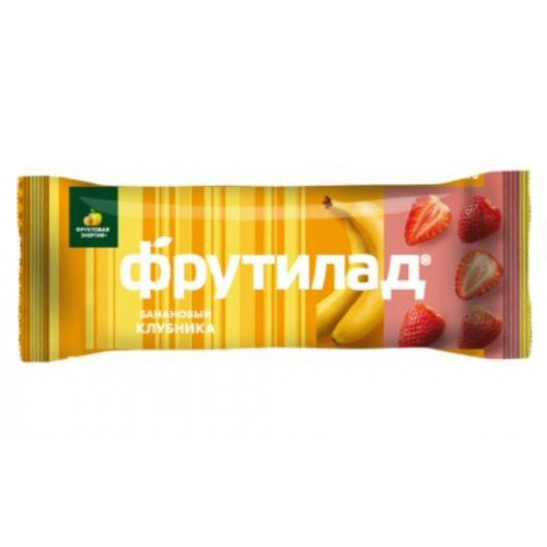 Батончик "Фрутилад" Банан-Клубника 30г Батончик "Фрутилад" Банан-Клубника 30г
