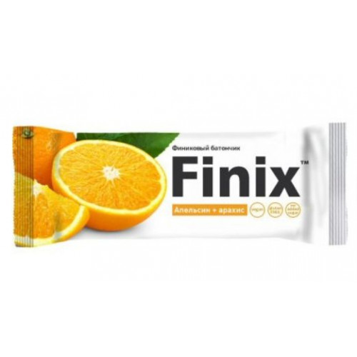 Батончик "Фрутилад" финиковый Finix апельсин с арахисом 30г Батончик "Фрутилад" финиковый Finix апельсин с арахисом 30г