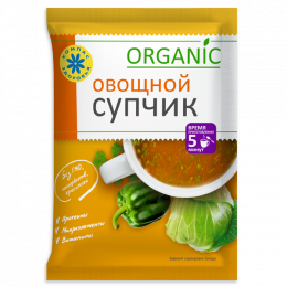 Суп-пюре "Овощной" 10стиков*30г Суп-пюре "Овощной" 10стиков*30г
