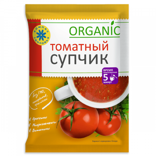 Суп-пюре “Томатный” 10 стиков*30 г | Компас Здоровья Суп-пюре “Томатный” 10 стиков*30 г | Компас Здоровья