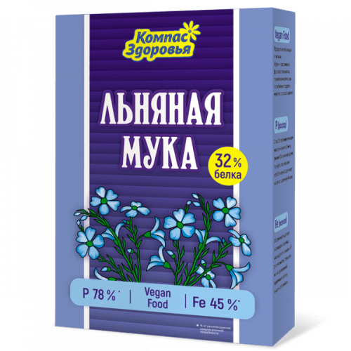 Мука льняная 300г Мука льняная 300г