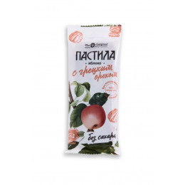 Пастила Яблочная с грецким орехом 50г