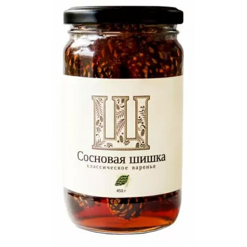 Варенье из сосновых шишек стекло 450г Варенье из сосновых шишек стекло 450г