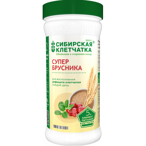 Клетчатка пшеничная Супербрусника 280 г | Сибирская клетчатка Клетчатка пшеничная Супербрусника 280 г | Сибирская клетчатка