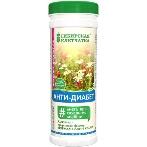 Клетчатка овсяная Анти-Диабет 170г