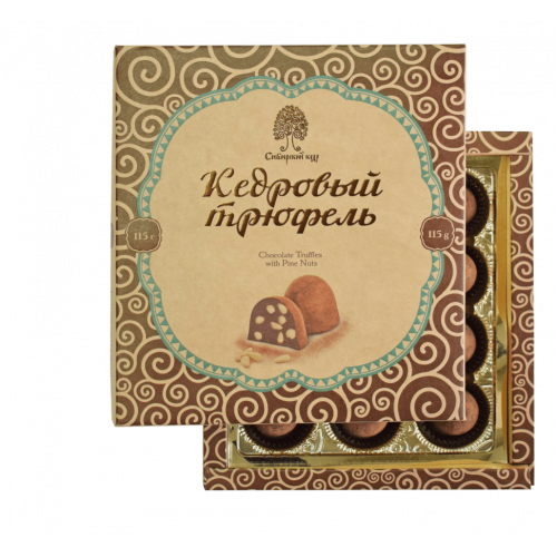 Конфеты “Кедровый трюфель” 115 г | Сибирский Кедр