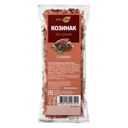 Козинаки из полбы на фруктозе с какао 20г Козинаки из полбы на фруктозе с какао 20г