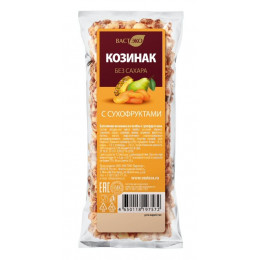 Козинаки из полбы на фруктозе с сухофруктами 30г Козинаки из полбы на фруктозе с сухофруктами 30г
