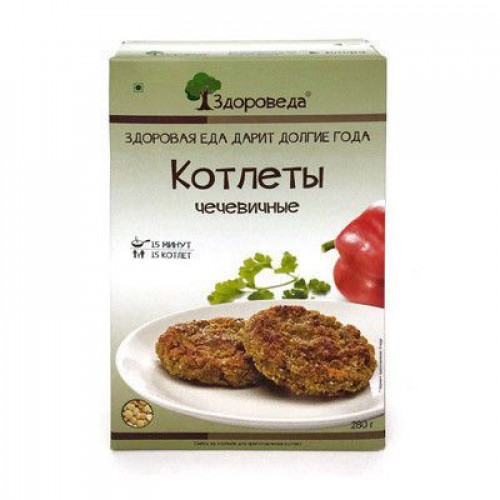 Котлеты чечевичные 280г Котлеты чечевичные 280г