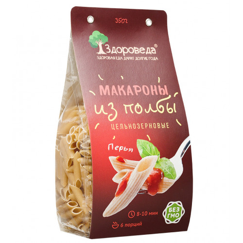 Макароны цельнозерновые из полбы Макароны цельнозерновые из полбы