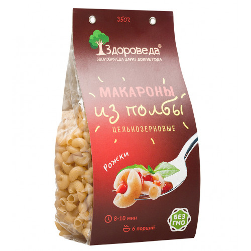 Макароны цельнозерновые из полбы Макароны цельнозерновые из полбы