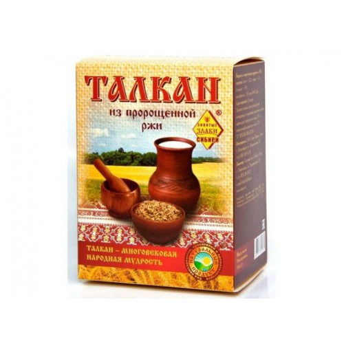 Талкан из пророщенной ржи 500г Талкан из пророщенной ржи 500г