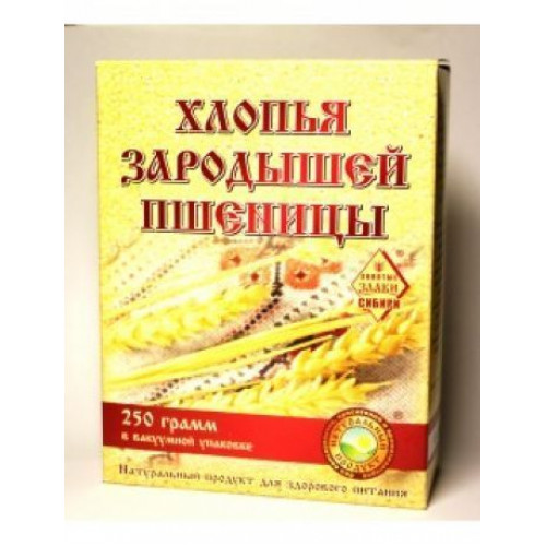 Хлопья зародышей пшеницы 250г Хлопья зародышей пшеницы 250г